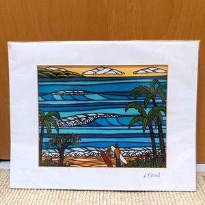 SOLD Heather Brown Art Hawaiian Holiday